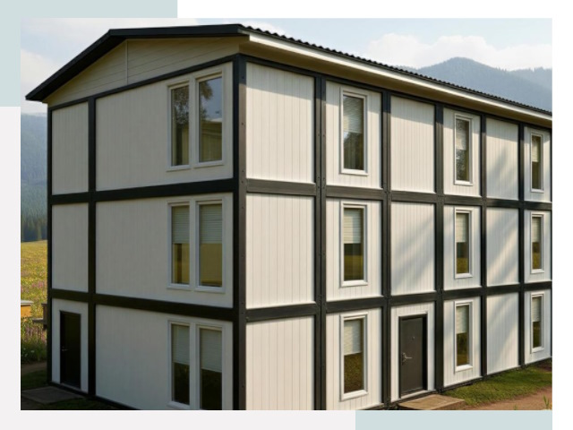 Модульные общежития в Шелехове