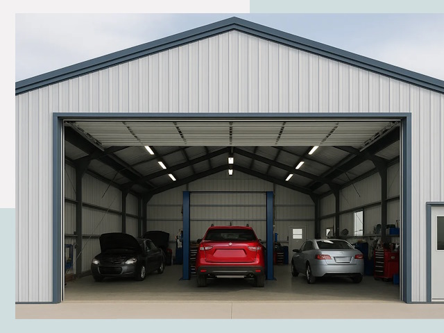 Ангары из сэндвич панелей от 643 руб. в Шелехов