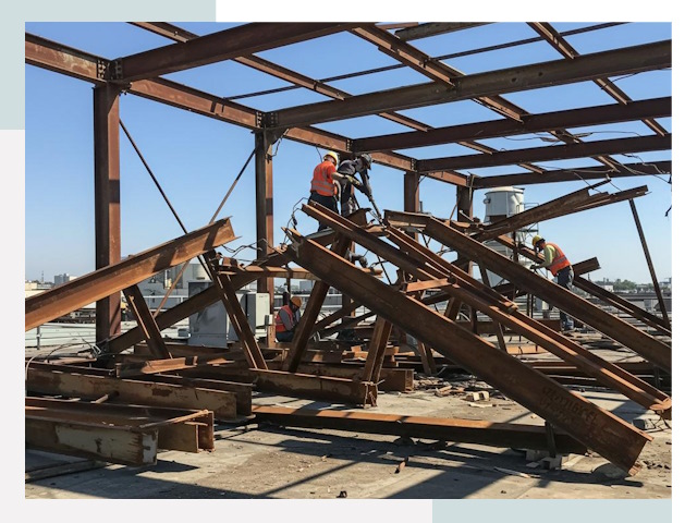 Демонтаж металлоконструкций в Шелехове от 643 руб.